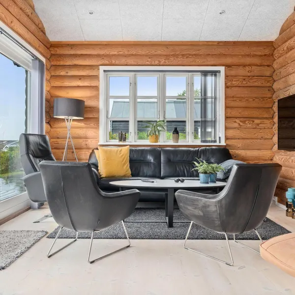 Billede 4 af Exclusive Log House With Panoramic Sea View Just Minutes From Ebeltoft