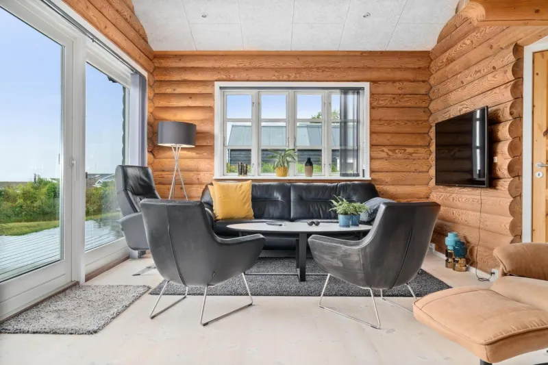 Billede 6 af Exclusive Log House With Panoramic Sea View Just Minutes From Ebeltoft
