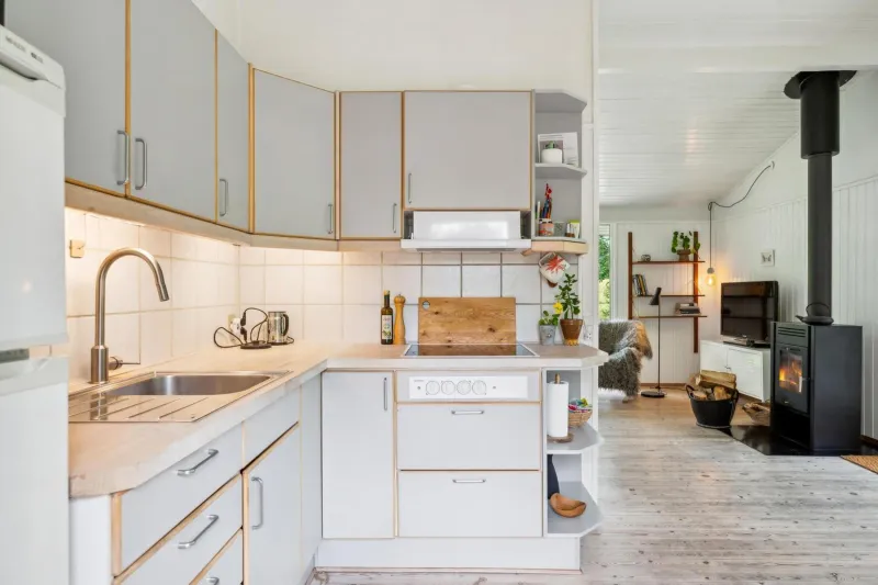 Billede 8 af Cosy Holiday Home In Hilly Nature With Beautiful Views, Covered Terrace And Fire Pit In Peaceful Surroundings Close To Sletterhage Lighthouse, The