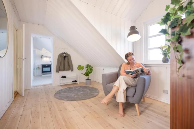 Billede 4 af Høloftet - Charming Vacation Apartment On The 1St Floor Of Hawbakken