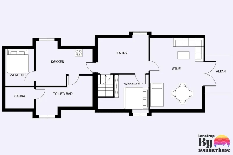 Billede 14 af Høloftet - Charming Vacation Apartment On The 1St Floor Of Hawbakken