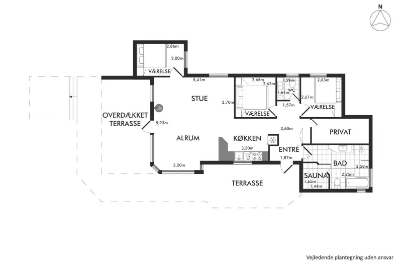 Billede 8 af Beautiful Holiday Home On Helgenæs With Panoramic View