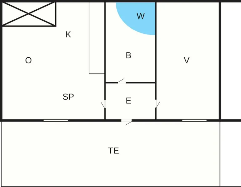 Billede 4 af 2 Person Holiday Home in Hojer