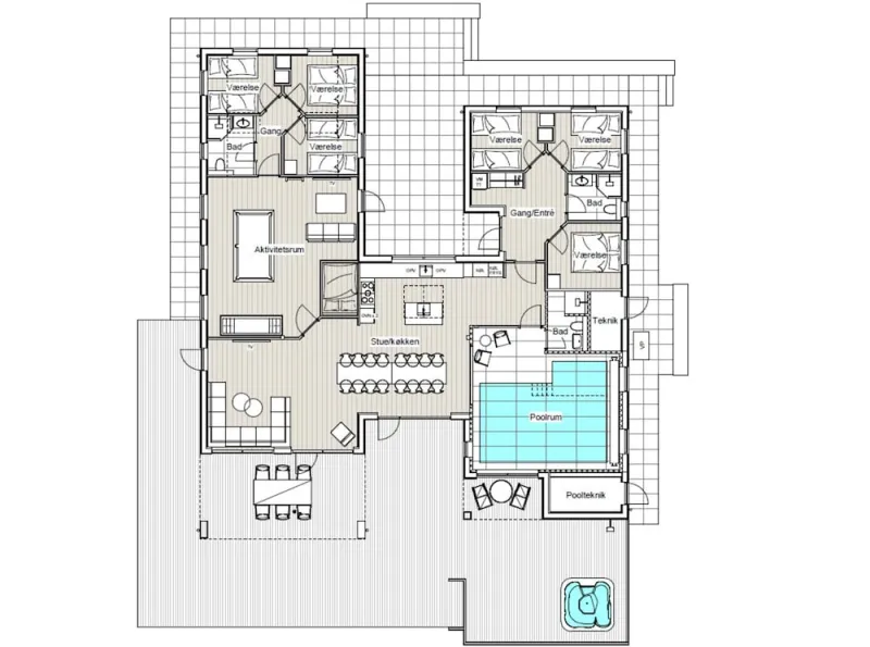 Billede 7 af 5 Star Holiday Home in Norre Nebel