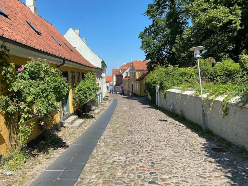 Billede 2 af Idyllisk, historisk byhus ved fjorden i Mariager