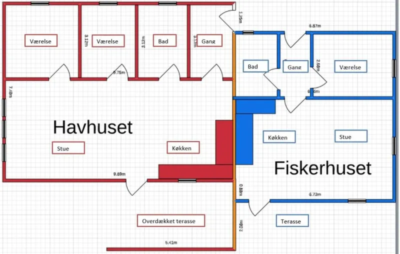 Fiskerhuset i Øster Hurup - i byen, ved stranden photo 7