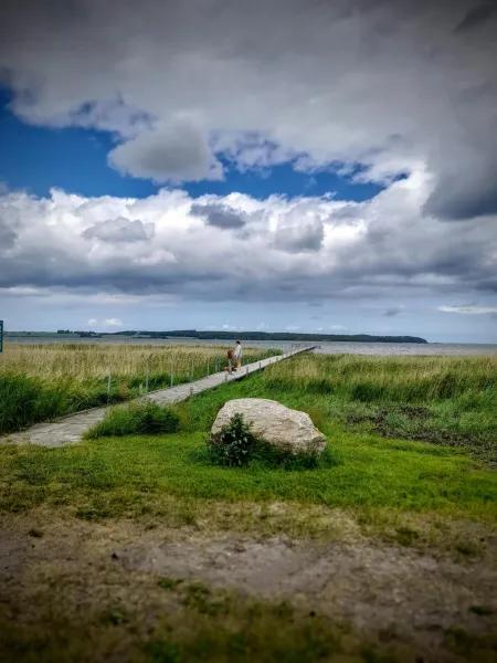 Bright summer house close to the beach and water photo 29