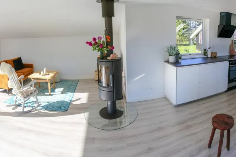 Bright summer house close to the beach and water photo 35