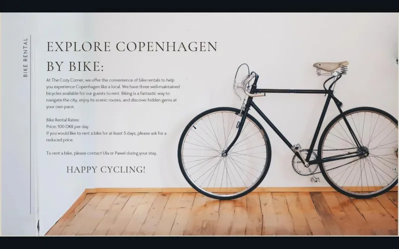 Billede 20 af Cosy room in residential part of Copenhagen, with free street parking and shared bathroom
