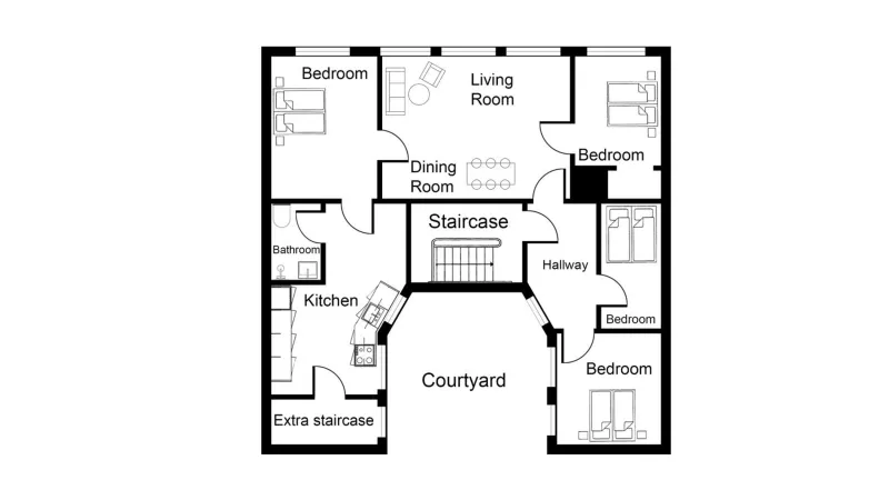 Billede 19 af Lavish 4BR Apartment in the Heart of CPH by The Canals