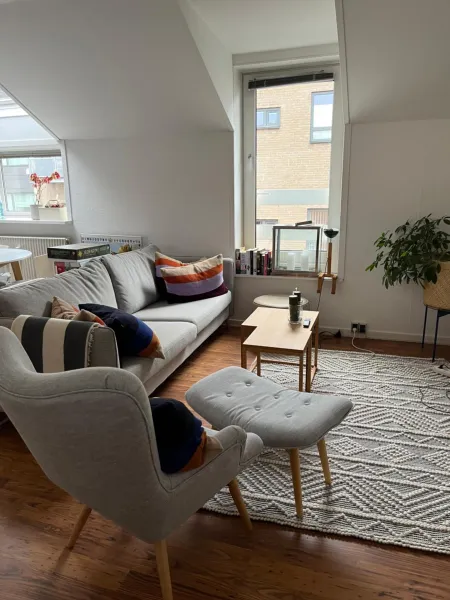 Skøn centralt beliggende lejlighed m.tagterrasse