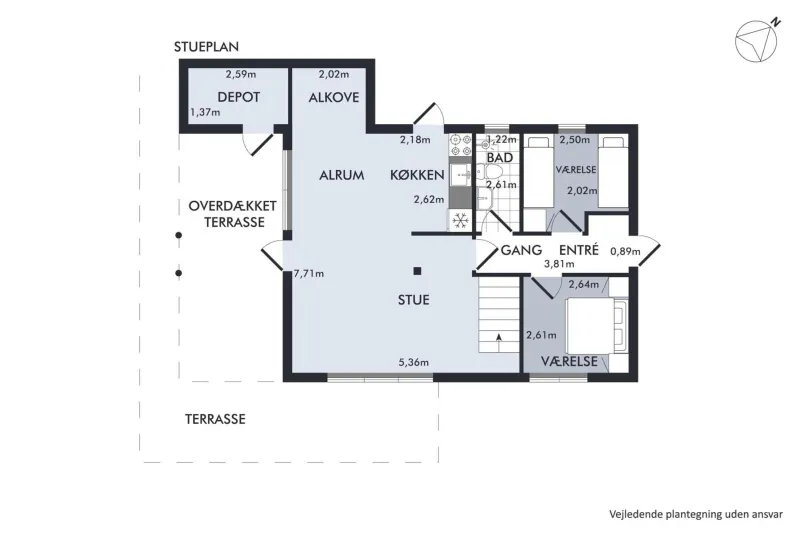 Billede 5 af Authentic And Cosy Holiday Home On A Large Natural Plot Close To The Child-Friendly Bønnerup Beach And The Charming Fishing Harbour