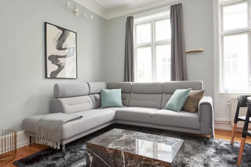 Billede 5 af Spacious Scandinavian 3BR Flat in Vibrant Area