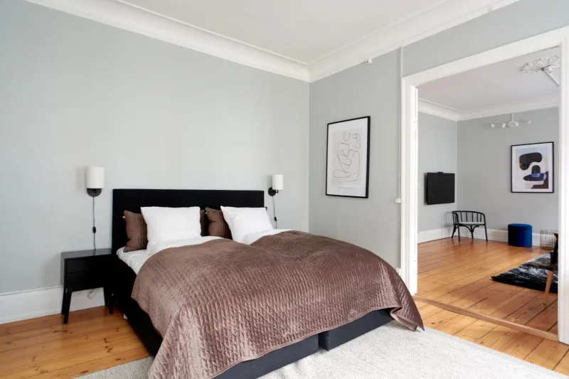 Billede 9 af Spacious Scandinavian 3BR Flat in Vibrant Area