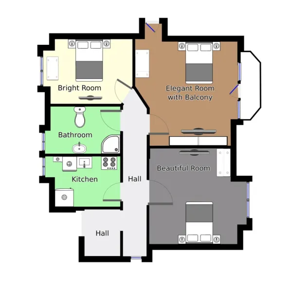 Foto 19 von aday - Villa Firenze - 2 Bedrooms Bright Apartment