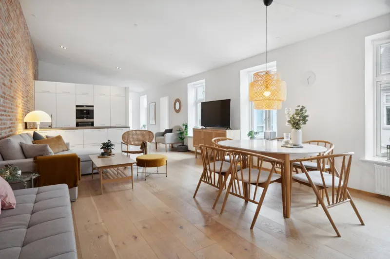 Billede 2 af Central 3-bedroom apartment with huge terrace, including queen size beds