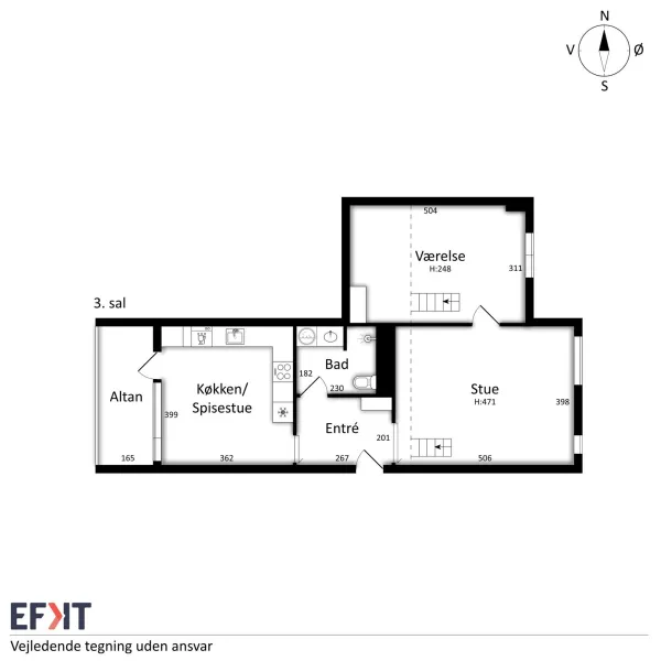 Billede 16 af Come Stay 3BR - Havudsigt m.plads til 5 personer
