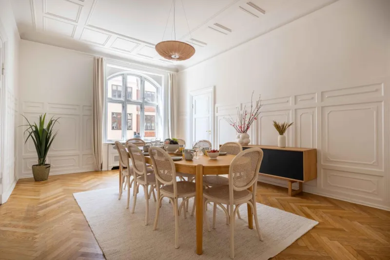 Billede 44 af Lovely 3BR Manor Flat 5 min from Tivoli Gardens