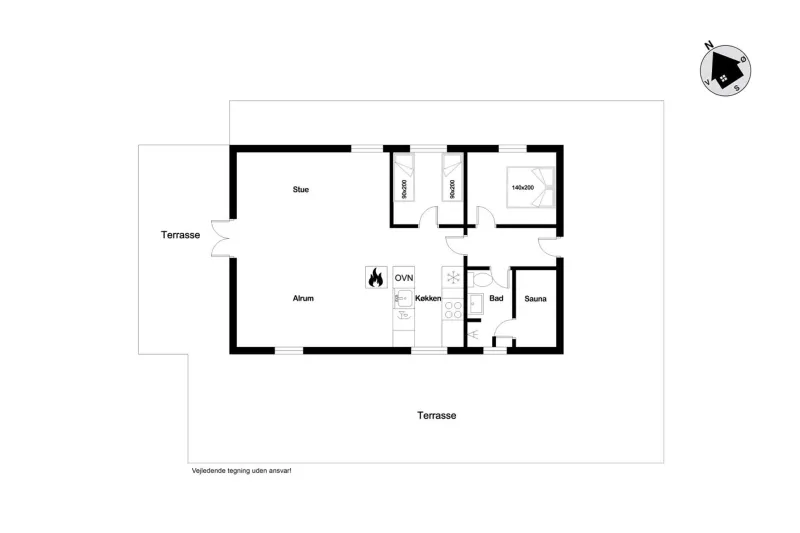 Billede 19 af Cozy Holiday Home, Located In The Peaceful Area Of Klegod - 1038