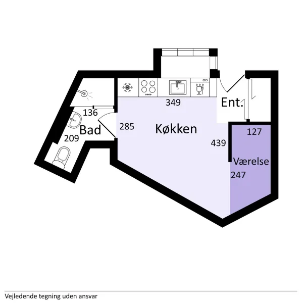 Billede 20 af Minimalistisk Studiolejlighed i Centrum af Aarhus