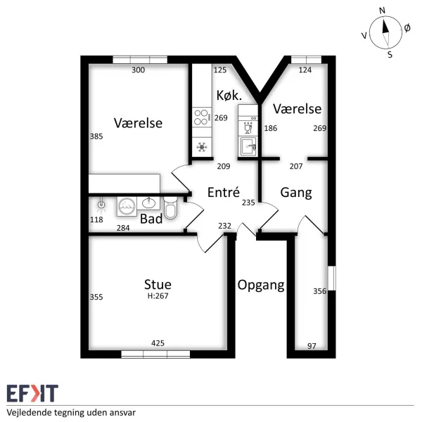 Billede 5 af Come Stay - 2BR Det perfekte hjem for 5