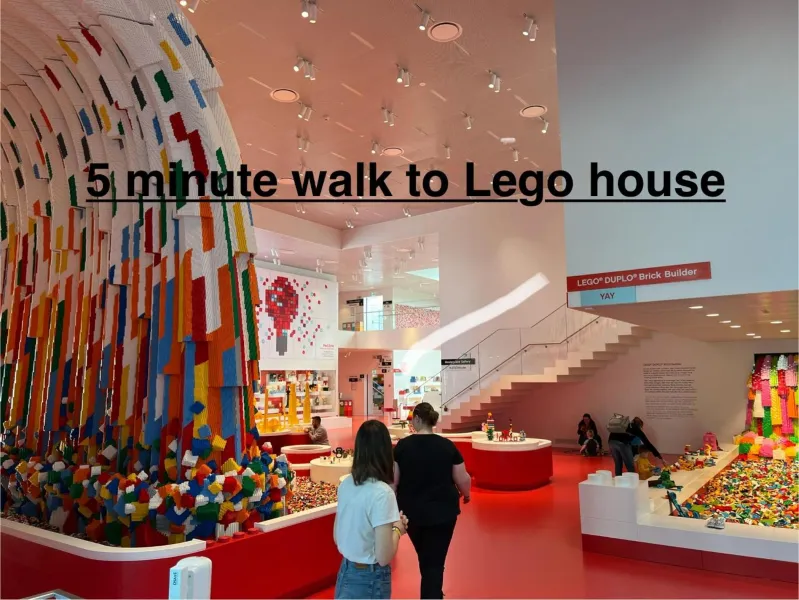 Billede 8 af 5 minute walk to LEGO house - n3 - studio room with private bathroom