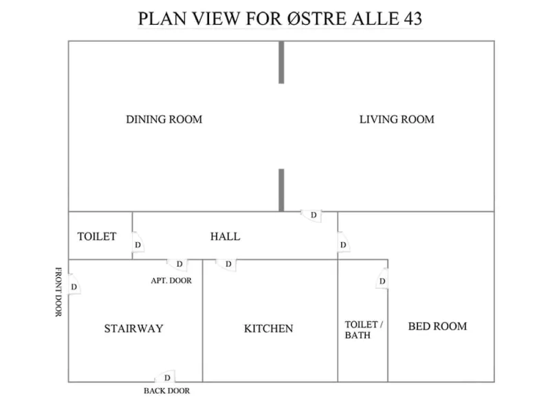 Billede 3 af Cozy 1-bedroom Apartment in Aalborg