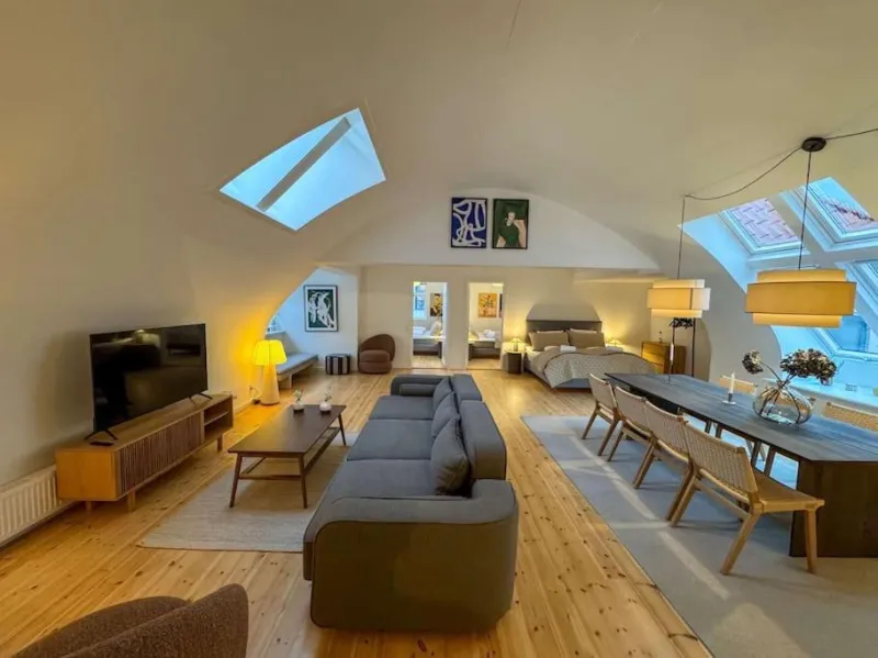 Spacious Nørrebro Stay for Groups & Families photo 2