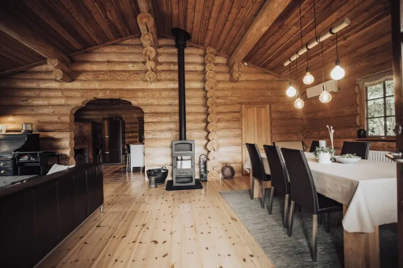 Fjordhygge, Cozy Log Retreat Near Sea & Forest - Sauna & Outdoor Living photo 9