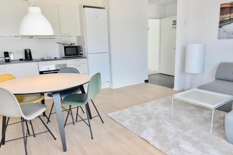 Billede 2 af Great 1-bed w Balcony by Odense Harbour