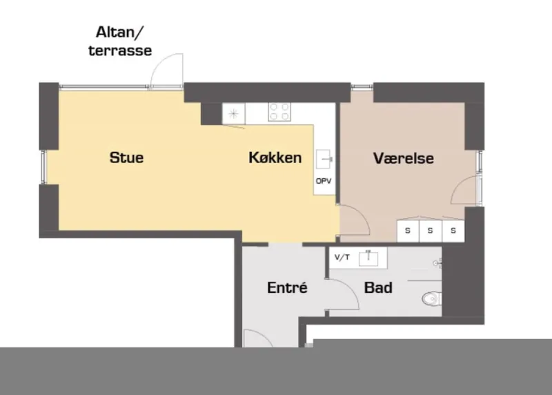 Foto 6 von Spacious 1-bed w Private Terrace