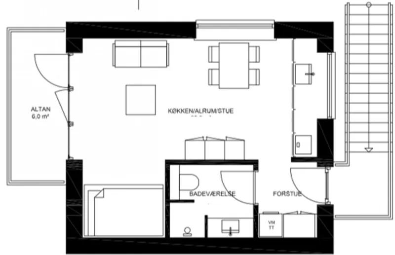 Billede 5 af Townhouse Studio w Large Private Balcony