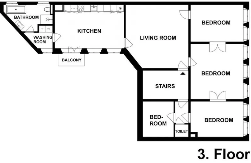 Billede 35 af 4BR Balcony Extreme Location and Designer Apt