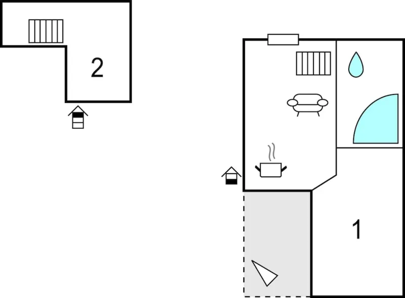 Billede 8 af Beautiful Apartment in Hasle With 2 Bedrooms and Wifi