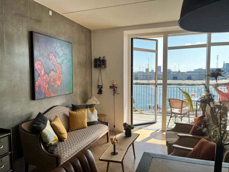 Billede 3 af Apartment directly to seafront of Bassin 7 with big balcony and free parking