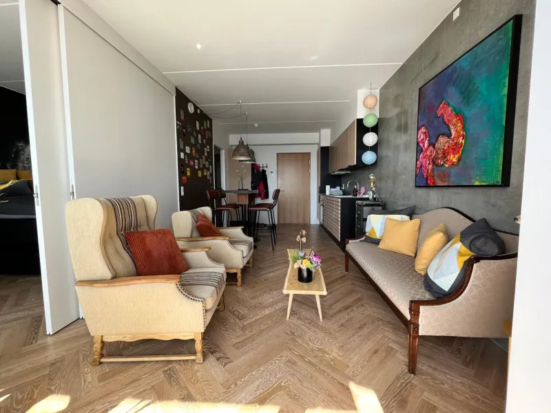 Billede 29 af Apartment directly to seafront of Bassin 7 with big balcony and free parking